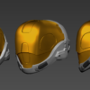 Halo 3 EVA Helmet STLs