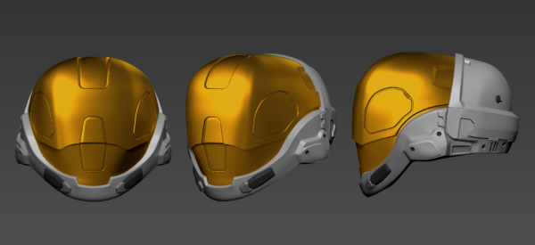 Halo 3 EVA Helmet STLs