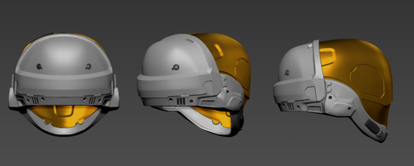 Halo 3 EVA Helmet STLs