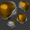 Halo 3 EVA Helmet STLs