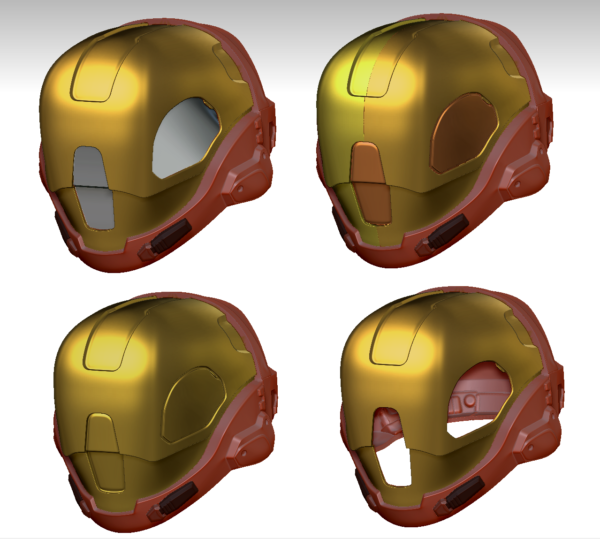 Halo 3 EVA Helmet STLs